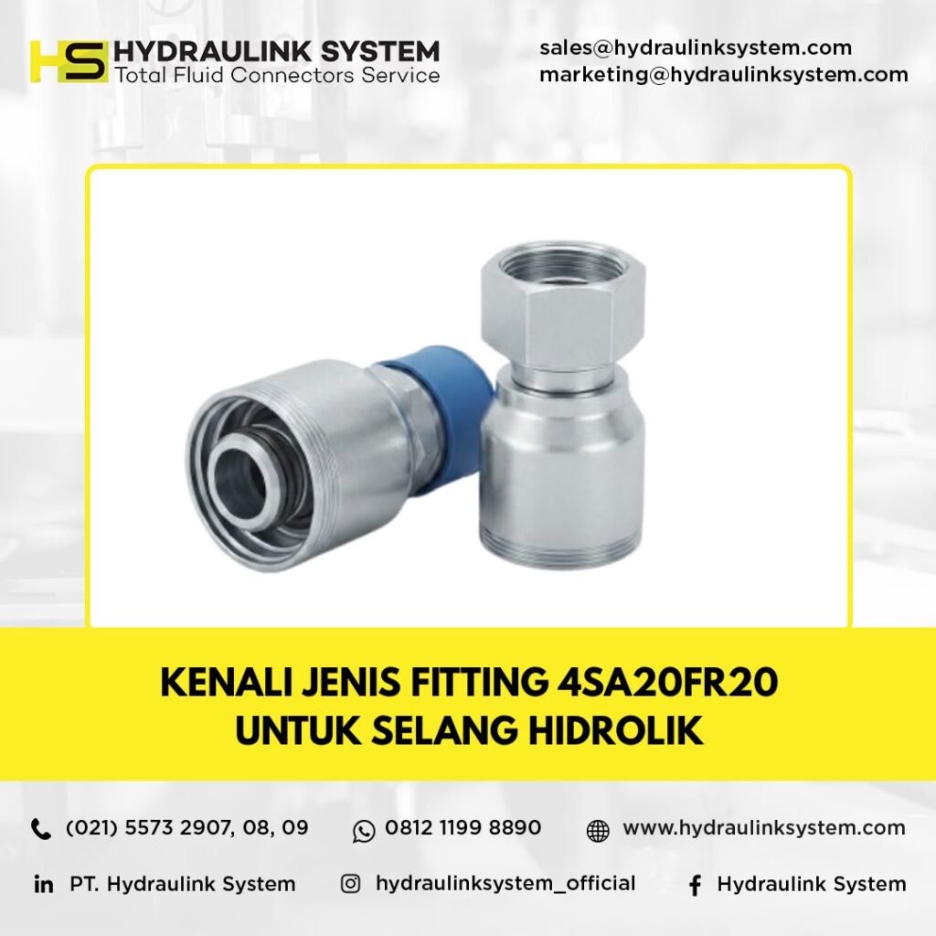 4SA20FR20 Hydraulic Hose Fitting