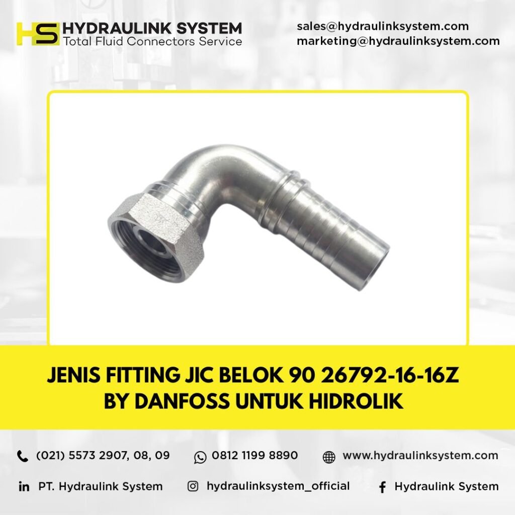Fitting JIC Belok 90 26792-16-16Z
